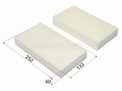 Фильтр салона MERCEDES M W164/GL X164/R W251/V251 комплект