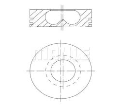 Поршень комплект 0095000
