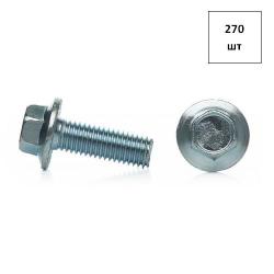 Болт 8х30 кп 10.9 DIN 6921 оц. (с насеч.) 270шт FORTLUFT sts016904