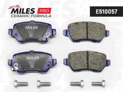 E510057 Колодки тормозные OPEL ASTRA G/H/ZAFIRA A задние Ceramic