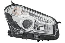 Фара R NISSAN QASHQAI/QASHQAI +2 (J10, JJ10)  D1S линза 1EL 010 335-261