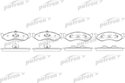 PBP929 Колодки тормозные дисковые