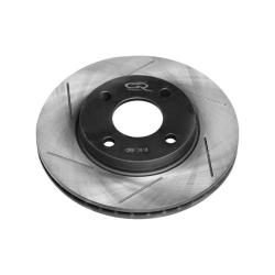 TRIALLI CRB 1018 Диск тормозной высокоуглеродистый с технической выточкой и окраской передний правый для автомобилей Ford Fiesta (01-) d=258 4*108 (серия Carville Racing)