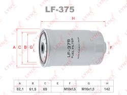 Фильтр топливный HYUNDAI SANTA FE III 2.2 CRDI 12-20 lf-375