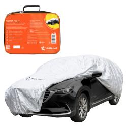 Чехол-тент на автомобиль защитный, XL(510*195*150см) молния для двери, универсал., серый (AC-FC-04)