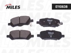 Колодки тормозные TOYOTA VENZA 08- задние SemiMetallic E110638