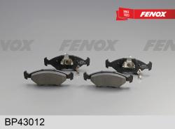 Колодки тормозные KIA SEPHIA/SHUMA 1.5-1.8 95- передние BP43012