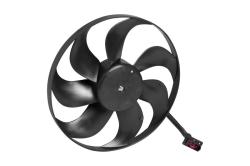 LUZAR LFc 18J1 Электровентилятор охлаждения для автомобилей Octavia (96-)/Golf IV (96-) (без кожуха) A/C+