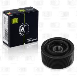 Ролик привод. ремня для а/м ГАЗ/ПАЗ/КамАЗ (дв. Cummins Isf 3.8) (опор.) промеж. ребрист. (CM 111)