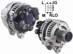Генератор TOYOTA CAMRY 2.4 01-06/RAV4 2.4 05- 2AZFE ACA31L/ACA33L 12V 100A