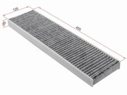 Фильтр салона угольный MINI COOPER/CABR/CLUB/COUNTRY/PACEM/MINI ONE/CLUBMAN/COUNTRYMAN 2006-2016