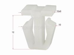 Клипса молдинга кузова HONDA (1 шт.)