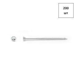 Саморез для дер.полов 3.5х55 ж.ц. torx 15 200шт FORTLUFT sts027893