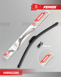 WB55200 Щётка с/о 550мм 22" Универсальная бескаркасная. Крепление: 5 в 1