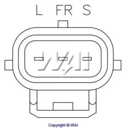 Transpo регулятор напряжения генератора Ford ib214