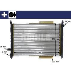 Радиатор охлаждающей жидкости ROVER 400 cr622000s