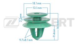 Клипса крепёжная Hyundai (миним. кол-во заказа 10 шт) be-3544