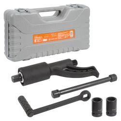 Гайковерт механич. 1" 3600Нм 1:64 360мм с головками 32 и 33мм пласт. кейс (ATAB102)