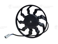 LUZAR LFAC 0127 Электровентилятор кондиционера для автомобилей Лада Приора (без кожуха) (тип Halla)