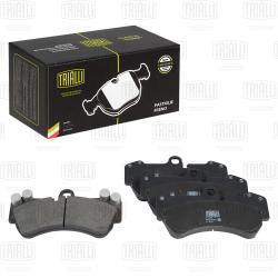 Колодки торм. для а/м VW Touareg (02-) диск. перед. т/с Brembo 190x99мм (PF 4373)