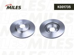 K001735 Диск тормозной SSANG YONG ACTYON 10- передний D 298мм.