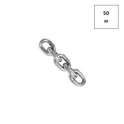 Цепь 4х16 DIN766 с коротким звеном A4 50м FORTLUFT sts026979