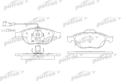 PBP1134 Колодки тормозные дисковые