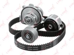 Комплект ремня грм с водяным насосом CHEVROLET AVEO / KALOS 1.6 08> / CRUZE 1.6-1.8 09> / ORLANDO 1. PW-1238