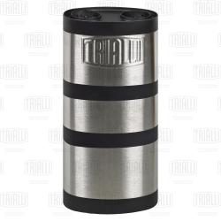 Глушитель универс. (овал 105x170) L=380 d=52 (2 вх. 2 вых. с камерой) (нерж. сталь) (EAM 22N38052)