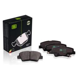 TRIALLI PF 0881 Колодки тормозные дисковые для автомобилей Hyundai Solaris (10-) / Kia Rio (10-) задние