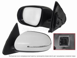Зеркало Kia Cerato 10-13 (Слева/ Регулировка/ Повторитель поворота/ 5 контактов)