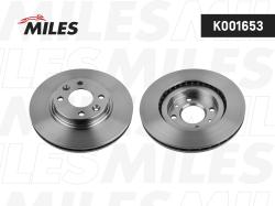 K001653 Диск тормозной RENAULT LOGAN II/SANDERO II/CLIO IV 12- передний вент. D=258мм.