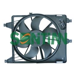 Вентилятор радиатора RENAULT Clio II 1.0i 1.2i 1.4i 1.6i 1.9dTi 2001 -RENAULT Clio Symbol 1 ZD168273