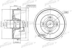 PDR1353 Барабан тормозной