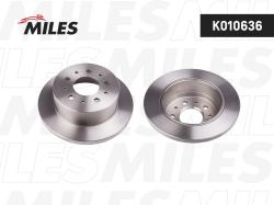 K010636 Диск тормозной CITROEN JUMPER/FIAT DUCATO/PEUGEOT BOXER 1.1-1.5t 06- задний