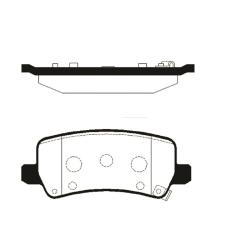 Колодки тормозные дисковые HYUNDAI Grandeur 2011 - / Azera 2011 - ckkh-48