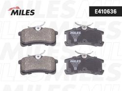 Колодки тормозные TOYOTA AVENSIS 1.6-2.0 97-03/COROLLA 00-02 задние LowMetallic E410636