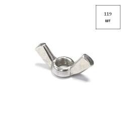 Гайка барашек, амер. форма М 4 DIN 315 A2 119шт FORTLUFT sts018204