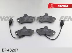 Колодки тормозные FORD MONDEO 93-00 задние с датч. BP43207