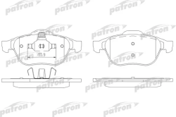 PBP1541 Колодки тормозные дисковые