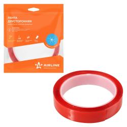 Лента двусторонняя клейкая (скотч), 20мм*3м, акриловая вспененная основа, прозрачная (ADS-A-06)