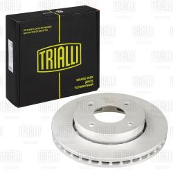 Диск торм. для а/м Mitsubishi Colt VI (04-)/Smart Forfour (04-) перед. d=256 (окраш.) (DF 140101)