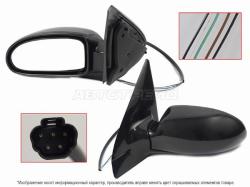 Зеркало Ford Focus 98-04 (Слева/ Обогрев/ Регулировка/ 5 контактов)