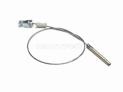 Трос ручного тормоза TOYOTA LAND CRUISER 105 98-07 (RR барабанные тормоза) без кронштейна