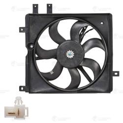 Э/вентилятор охл. для а/м Geely MK (06-)/MK Cross (10-) (с кожухом) (левый; до 2013г.) (LFK 3026)
