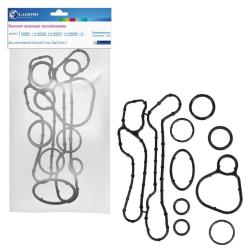 LUZAR LGS 0017 Кмпл прокладок теплообменника для автомобилей Chevrolet Cruze/Opel Astra J (09-) (9шт) (обновленный)