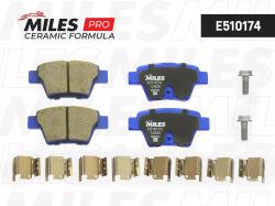 E510174 Колодки тормозные CITROEN C4/PEUGEOT 207/307 задние торм.сист.BOSCH Ceramic