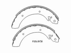 Колодки тормозные барабанные SsangYong Actyon 05-10 / Actyon Sports 06-16