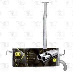 Глушитель для а/м Hyundai ix35/Kia Sportage III (10-) 2.0d осн. (алюм. сталь) (EMM 0319)