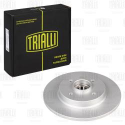 Диск торм. для а/м Peugeot 308 (07-)/Citroen Berlingo (08-) задн. d=268 с подшипником (DF 190218)